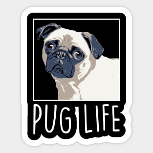 Puggy Life Sticker